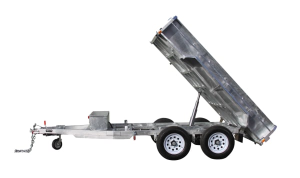 Tandem Hydraulic 8 x 5 Box Trailer