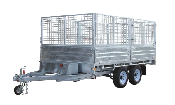 12 x 7 Flat Top Trailer 12 x 7 Flat Top Hydraulic Tipper Trailer