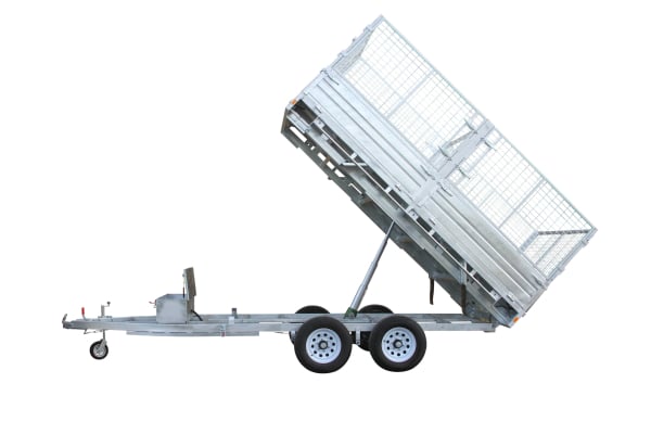12 x 7 Flat Bed Trailer 12 x 7 Flat Bed Hydraulic Tipper Trailer