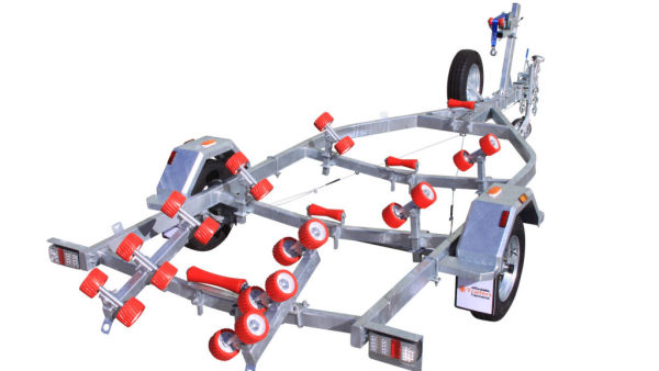 5.5M Braked Boat Trailer With Rollers