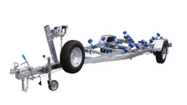 6M Spitfire Braked Boat Trailer With Rollers 6M Braked Boat Trailer With Rollers