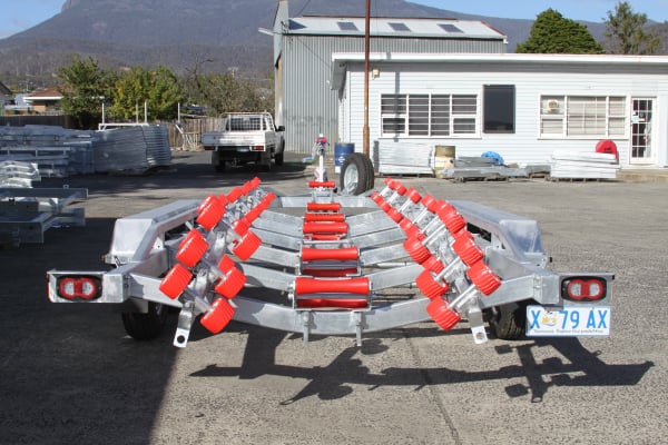 8M Boat Trailer With Rollers Nine Metre Boat Trailer With Rollers
