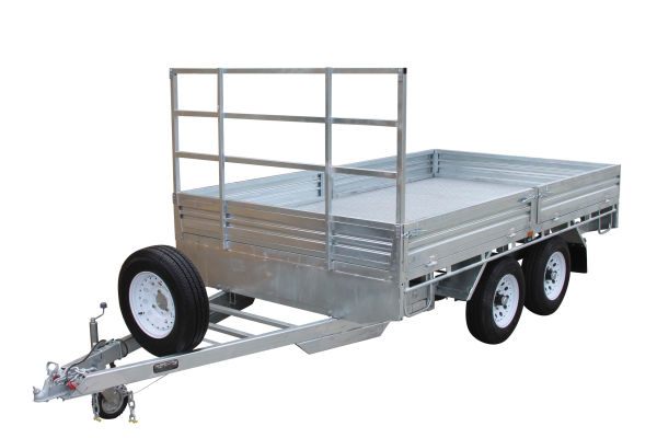 12 by 7 flat top trailer